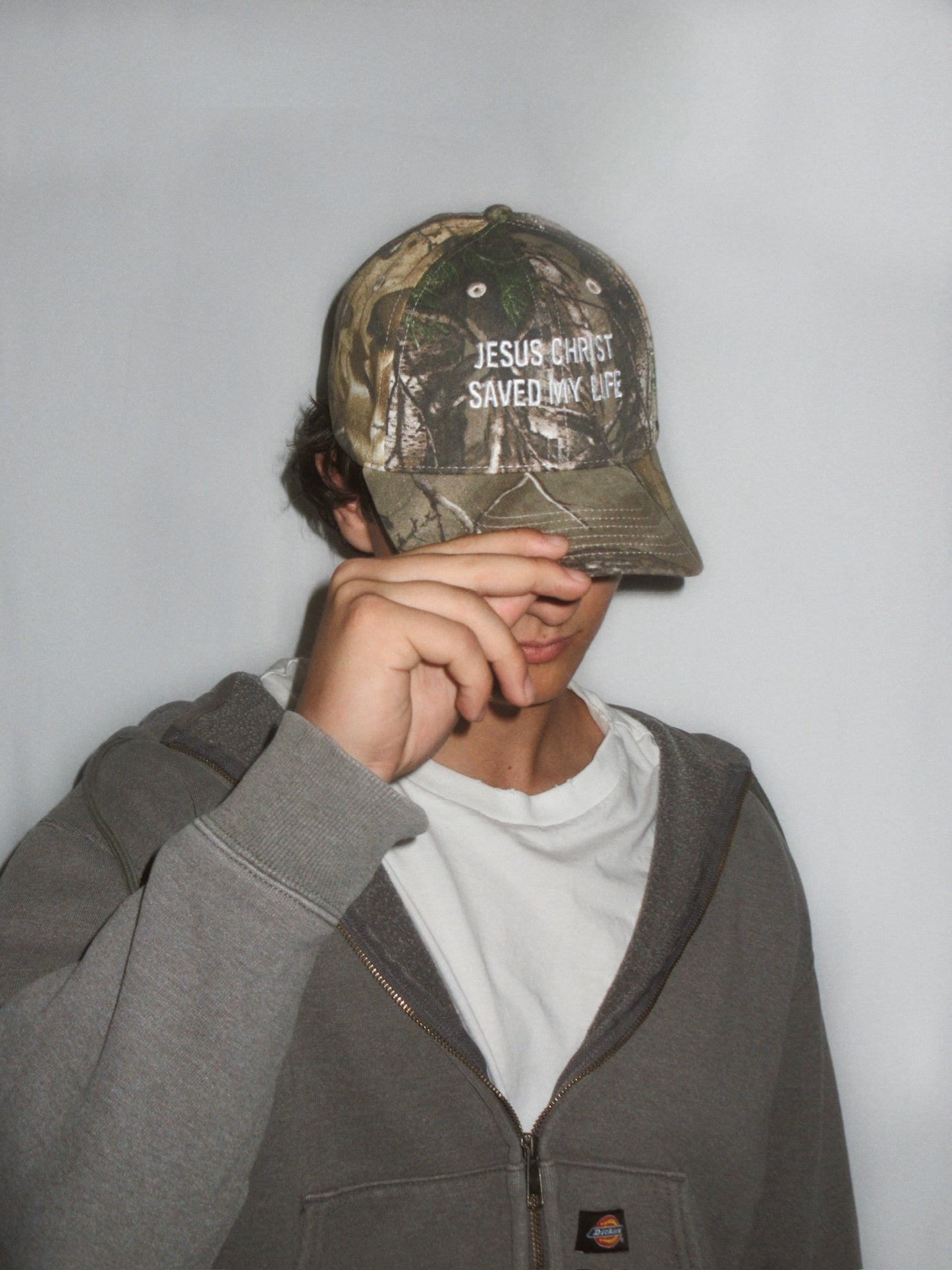 "Saved Me" Camo Hat