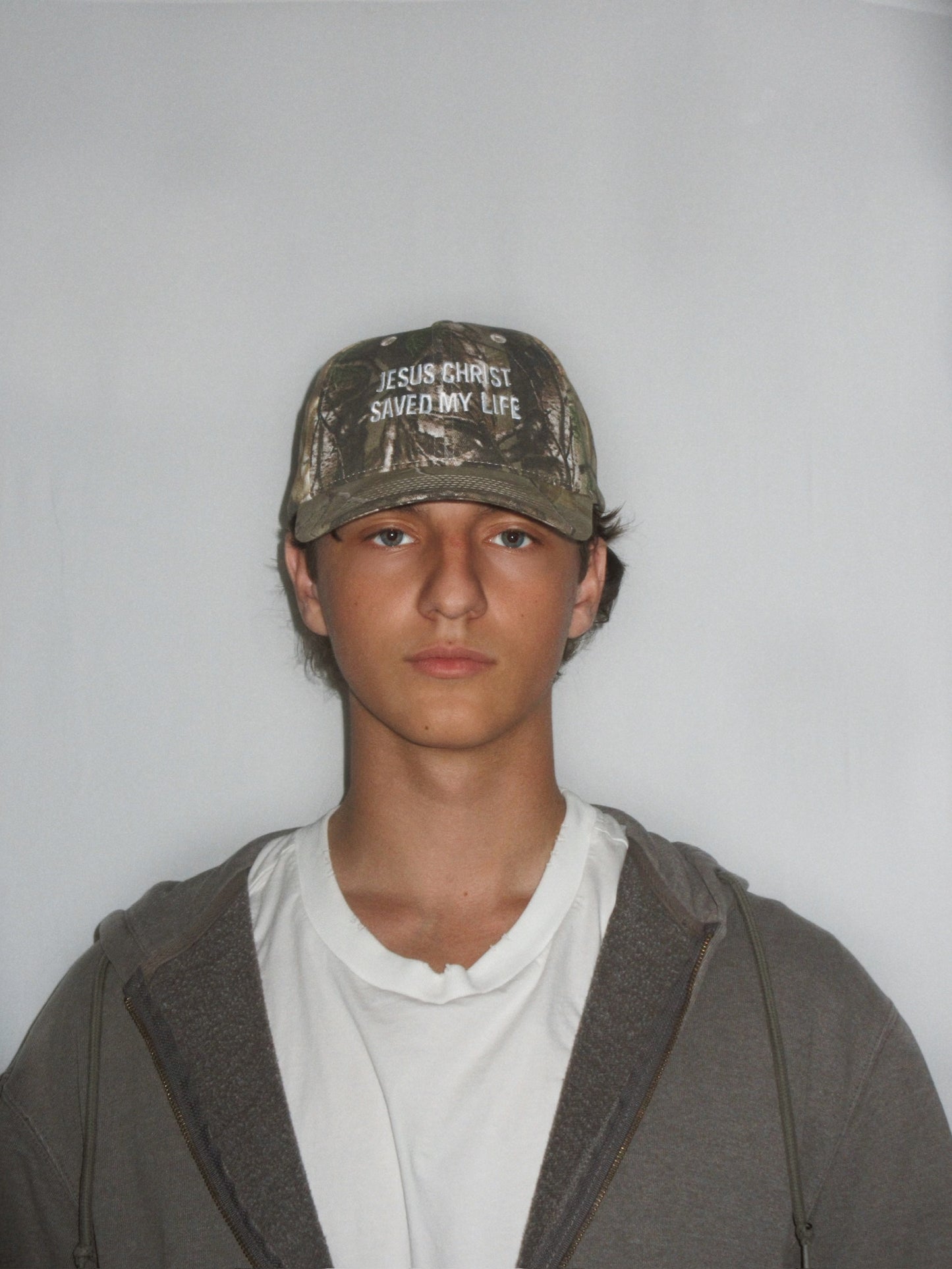 "Saved Me" Camo Hat