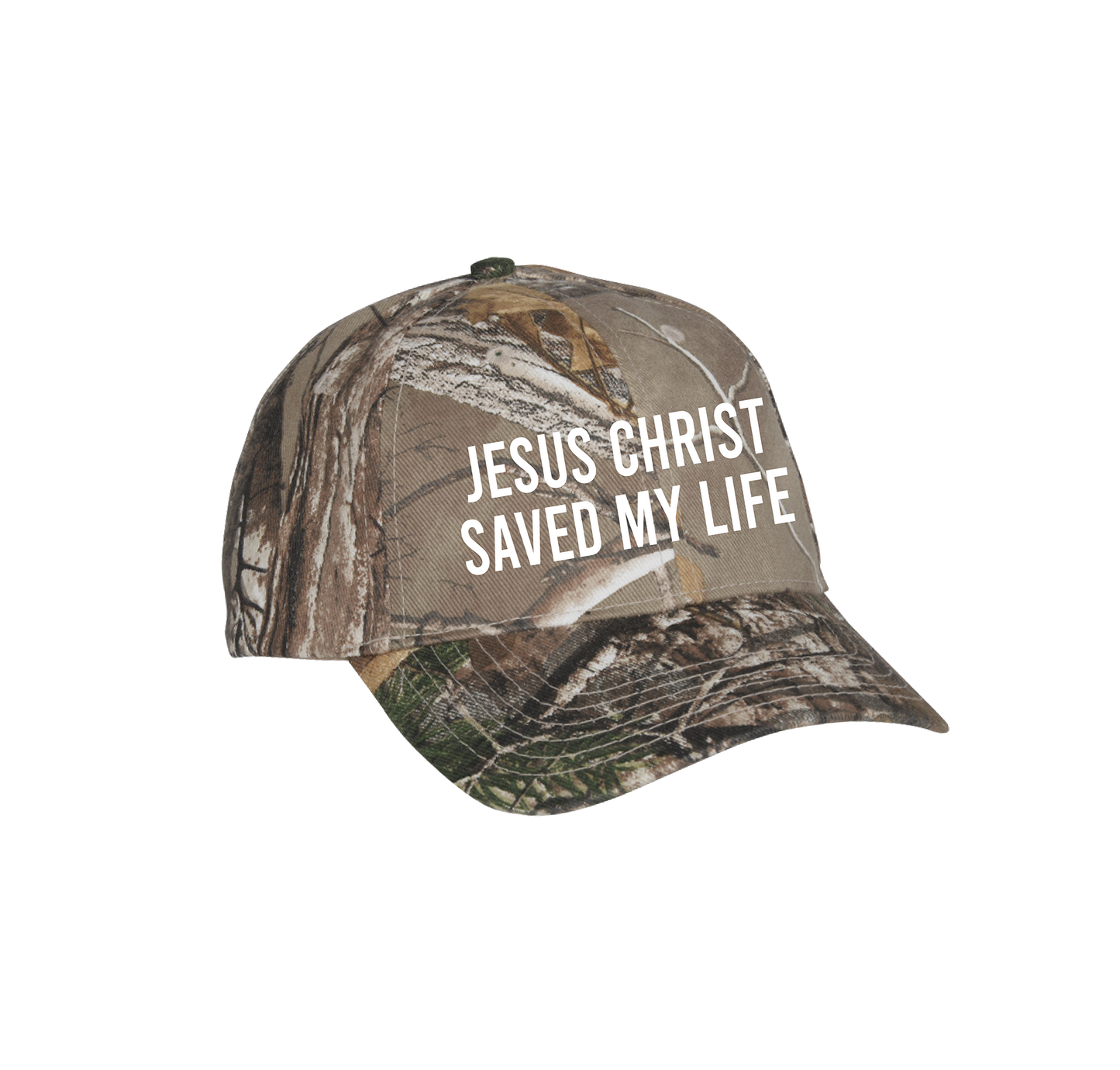 "Saved Me" Camo Hat